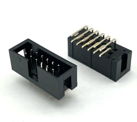 دکمه ی زاویه ی راست DIP PCB DC3 12 پین Header 2.54mm Pitch
