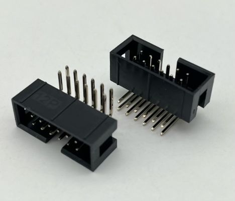 دکمه ی زاویه ی راست DIP PCB DC3 12 پین Header 2.54mm Pitch