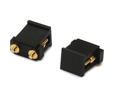 سفارشی 2.54mm Pitch مرد 6 پین 1.5mm پی سی بی کانکتور بهار بارگیری Pogo Pin کانکتور