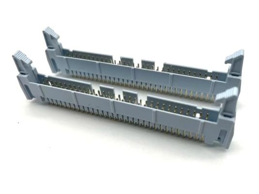 جک سر سیم به تخته اتصال 2.54mm Pitch راست 64 پین IDC اتصال مرد