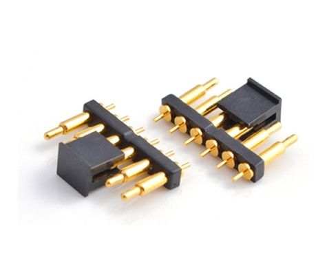 سفارشی 2.54mm Pitch Spring Loaded Pogo Pin Connector Dip Type Header زنانه 10 پین