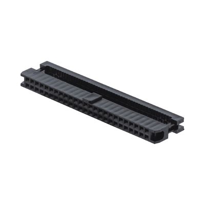 8 پین - 24 پین یک ردیف IDC کنتاکتور 2.54mm Pitch Black زنانه FC Socket