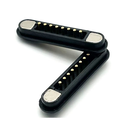 8pin رابط مغناطیسی مرد زن Pogo Pin Connector برای PCB Board