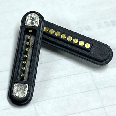 8pin رابط مغناطیسی مرد زن Pogo Pin Connector برای PCB Board