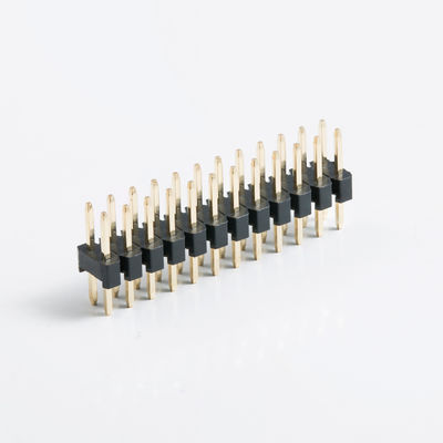 دو ردیف هیئت مدیره به هیئت مدیره کانکتور 2.54mm Pitch 2 پین 20 پین 80 پین PCB مستقیم