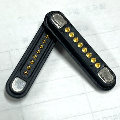 8pin رابط مغناطیسی مرد زن Pogo Pin Connector برای PCB Board