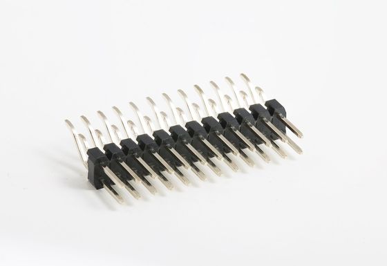 دو ردیف هیئت مدیره به هیئت مدیره کانکتور 2.54mm Pitch 2 پین 20 پین 80 پین PCB مستقیم