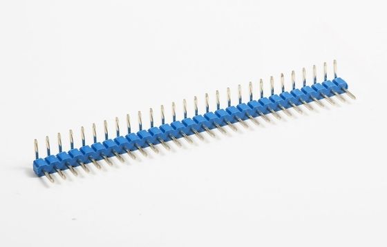 2.0mm Pitch H2.0mm Single Row Pin Header Connector 1 - 40 پین زاویه راست پایین