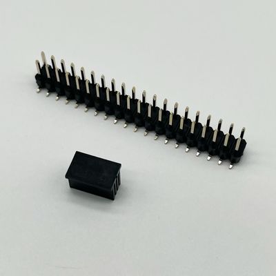 2.54mm Pitch Pin Header Connector 2 Pin - 80 Pin DIP SMT PCB Male Header Connector به طور کلی به عنوان یک اتصال دهنده در یک صفحه نمایش می باشد.