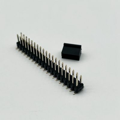 2.54mm Pitch Pin Header Connector 2 Pin - 80 Pin DIP SMT PCB Male Header Connector به طور کلی به عنوان یک اتصال دهنده در یک صفحه نمایش می باشد.