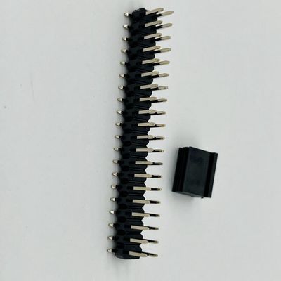 2.54mm Pitch Pin Header Connector 2 Pin - 80 Pin DIP SMT PCB Male Header Connector به طور کلی به عنوان یک اتصال دهنده در یک صفحه نمایش می باشد.
