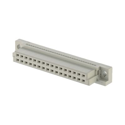 2.54mm 32 Pin Din41612 کانکتور IDC نوع پین های زنانه از طریق سوراخ 3 ردیف