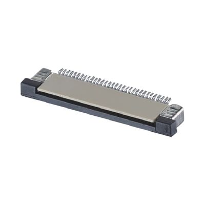 4 - 60 پین FPC کابل کانکتور 0.5 / 1.0mm Pitch SMT ZIF DIP نوع بالا پایین PA9T پلاستیکی