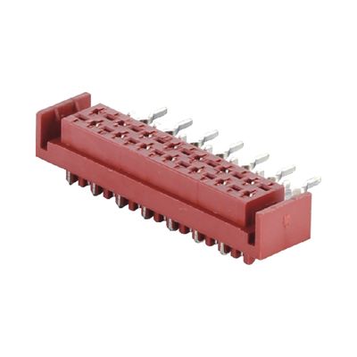 اتصال مستقیم IDC زنانه Micro Match 4 6 8 10 20 Pin 1.27mm Pitch
