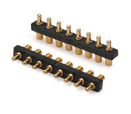 2.54mm Pitch Male 5 Pin PCB Connector Spring Loaded Pogo Pin Connector Type Dip.54mm Pitch Male 5 Pin PCB Connector Spring Loaded Pogo Pin Connector Type Dip