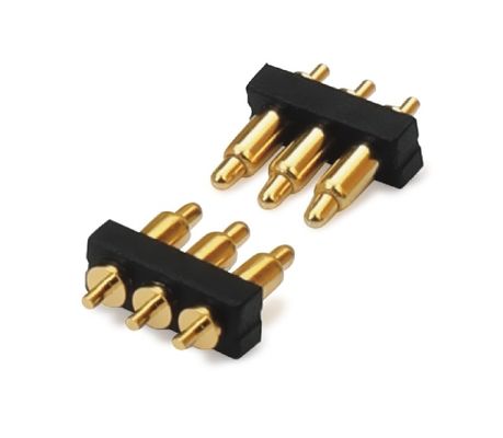 2.54mm Pitch Male 5 Pin PCB Connector Spring Loaded Pogo Pin Connector Type Dip.54mm Pitch Male 5 Pin PCB Connector Spring Loaded Pogo Pin Connector Type Dip