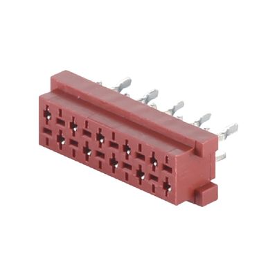 اتصال مستقیم IDC زنانه Micro Match 4 6 8 10 20 Pin 1.27mm Pitch