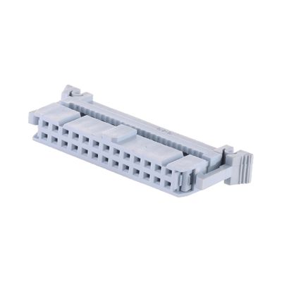 2.54mm Pitch IDC Connector Socket For Flat Cable 28awg 6 - 64 Pin FC Socket (فکتور کنتاکتور پیچ آی دی سی برای کابل های مسطح)