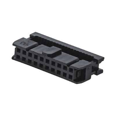 2.0mm Pitch IDC PCB Connector 6 - 64 Pin Black Socket Female Flat Cable FC Socket با استفاده از کابل های فلات