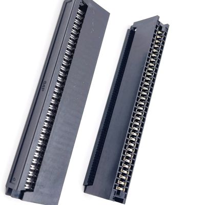 UL2651 28AWG رابط لبه کارت 10 - 64 پین ربن کابل اتصال 2.54mm Pitch