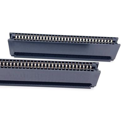 UL2651 28AWG رابط لبه کارت 10 - 64 پین ربن کابل اتصال 2.54mm Pitch