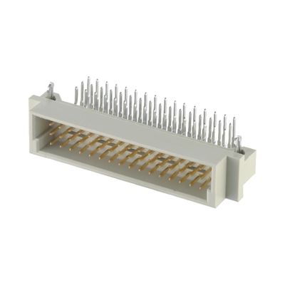 اتصال DIP مرد Din 41612 2.54mm از طریق سوراخ 3 ردیف اتصال PCB عمودی