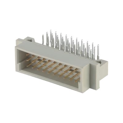 اتصال DIP مرد Din 41612 2.54mm از طریق سوراخ 3 ردیف اتصال PCB عمودی