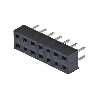 یک ردیف SMT 40 پین زنانه اتصال سر 2.0mm Pitch 4.3mm ارتفاع