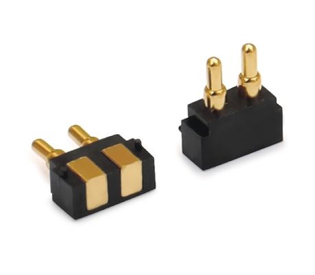 2.5mm 3 Pin Spring Loaded Pogo Pin Connector برای کاربردهای خودرو ولتاژ نامی 1A