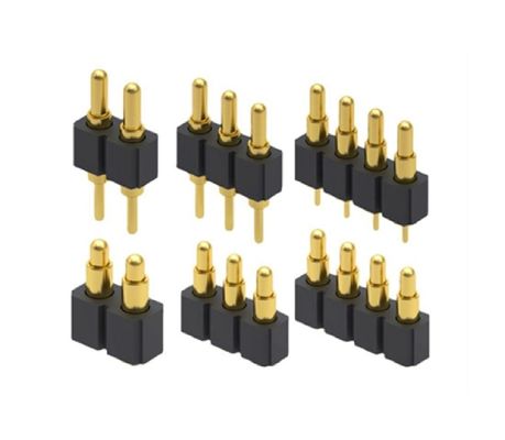 2.5mm 4 Pin Pogo Connector H3.5mm SMT Type Pogo Connector از مس نقره شده