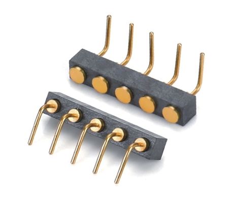 2.5mm 4 Pin Pogo Connector H3.5mm SMT Type Pogo Connector از مس نقره شده