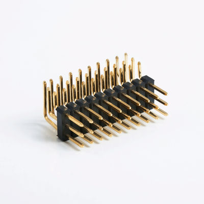 پوشه شده با طلا 2.0mm Board To Board Header Connector 3 - 120 Pin PCB مرد پین کنتاکتور