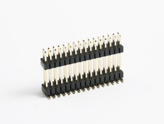 پوشه شده با طلا 2.0mm Board To Board Header Connector 3 - 120 Pin PCB مرد پین کنتاکتور