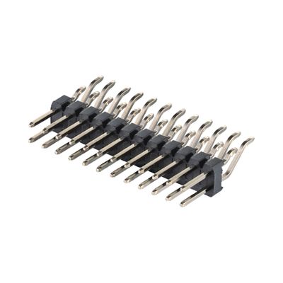 2.54mm H2.5mm PCB Board To Board Connectors 2 - 40 Pin Dip Smt رابط پین مردانه
