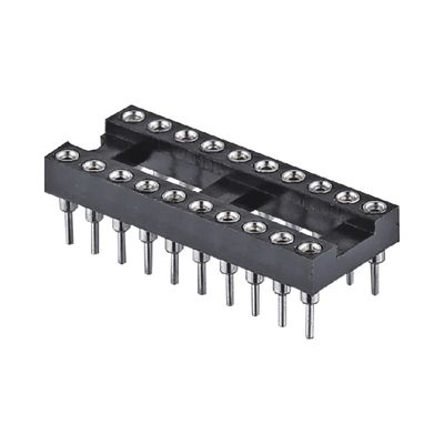 2.54mm زنانه سر بند دور 8 بند 10 بند 18 بند 28 بند 32 بند 40 بند سوکت IC