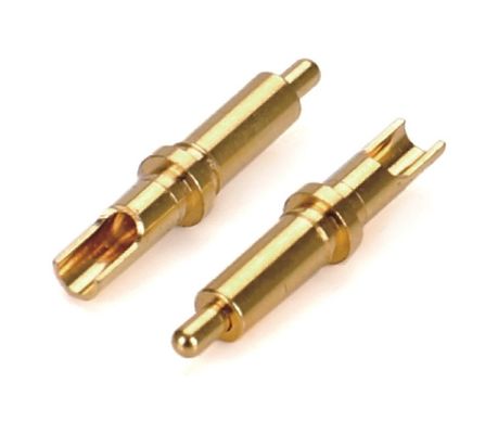 مرد پلوپز 9.5mm Pogo Pin Connector مس 3.2mm ارتفاع بهار بارگذاری شده طلا