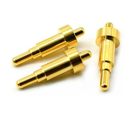 مرد پلوپز 9.5mm Pogo Pin Connector مس 3.2mm ارتفاع بهار بارگذاری شده طلا