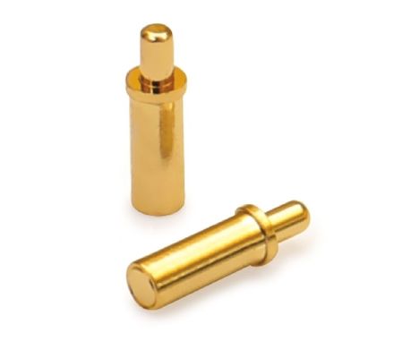 برنج طلا پوشاندن Pogo پین کانکتور بهار نیروی دو سر H6.0mm Smd نوع