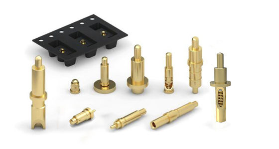 2.0mm Pogo Pin Connector Gold Plated Dip Pogo Pin سفارشی شده