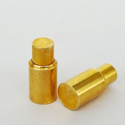 6.0mm C6801 برنج Pogo Pin SMT کانکتور نوع سولدر شدن طلای پوشانده شده سفارشی