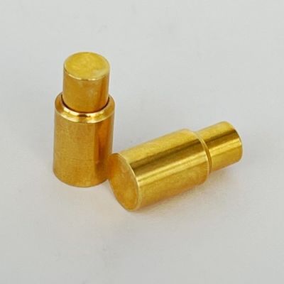 6.0mm C6801 برنج Pogo Pin SMT کانکتور نوع سولدر شدن طلای پوشانده شده سفارشی
