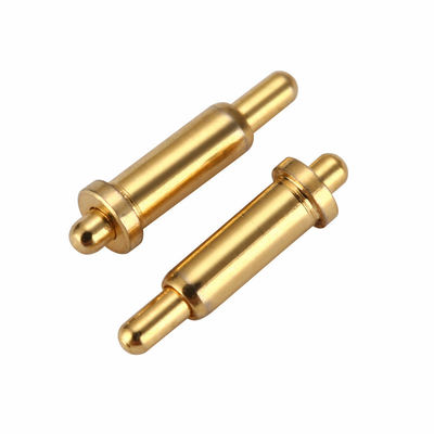2.54mm پچ 10پين زاويه راست مرد مسخر بهار بار مغناطيسي Pogo Pin Connector