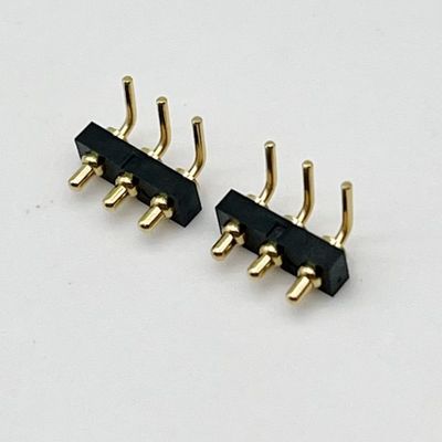 کانکتور 2.54mm Dip Type 3pin H1.5mm Pogo Pin برای کانکتور فسل