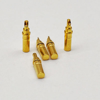 کانکتور پین پگو با جریان بالا DC 12V مواد خانه آلیاژ روی بهار