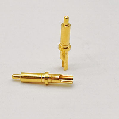 کانکتور پین پگو با جریان بالا DC 12V مواد خانه آلیاژ روی بهار