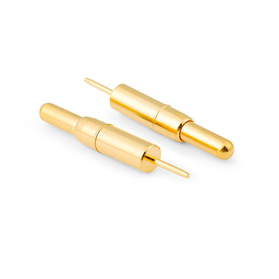 برقی با دقت بالا C6801 Pogo Pin Connector Spring Loaded Dip Type Gold Plated