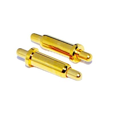 دو سر برنج پگو پین طول 6.5mm دو سر بهار بارگیری پگو پین