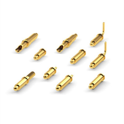 نوع رشته Pogo Pin Connector Brass Dia8.0 بهار بارگذاری شده Pogo Pin