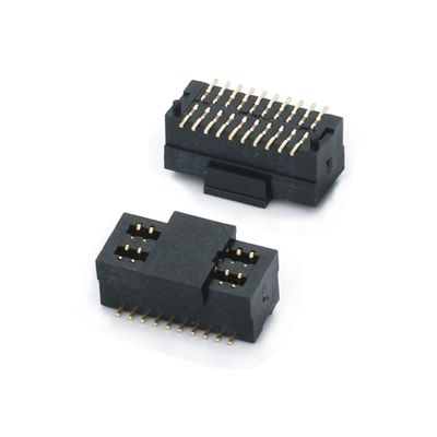 10 - 100 پین هیئت مدیره با سرعت بالا به هیئت مدیره اتصال دهنده 0.8mm Pitch Connector Header