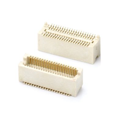 10 - 100 پین هیئت مدیره با سرعت بالا به هیئت مدیره اتصال دهنده 0.8mm Pitch Connector Header